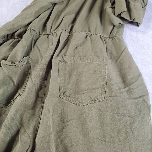 La Belle Roc Jumpsuit Womens Small Green Rocawear Long Zipper Pockets One Piece - Picture 12 of 14